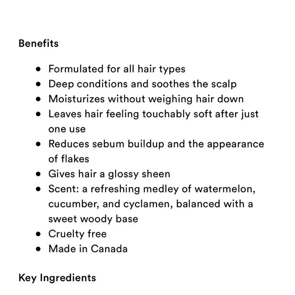NEW Voir Rhythm of the Rain Hair Masque and Scalp Detox, New Opened, MSRP $30